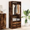 vidaXL Kleiderschrank Räuchereiche 80x50x200 cm Holzwerkstoffs 3307751 Bild 3