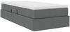 vidaXL Aufbewahrungsbett mit Matratze Dunkelgrau 100 x 200 cm 3370207 Bild 5