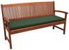 Beautissu Bankauflage Loft BK dunkelgrün, 100 x 48 x 5 cm Bild 4
