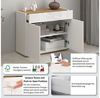 INOSIGN Sideboard Garda, Kommode, Schrank, Kredenz, 2 Türen, 1 Schublade,grifflos Breite 80,9 cm Bild 3