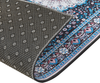 Teppich blau schwarz 60 x 200 cm orientalisches Muster Kurzflor GEDIZ Bild 5