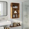 vidaXL Badezimmer-Wandschrank Altholz 40 x 14 x 70 cm Holzwerkstoff 889365 Bild 5