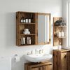vidaXL Badezimmer-Wandschrank Altholz 40 x 14 x 70 cm Holzwerkstoff 889365 Bild 4