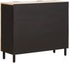 vidaXL Sideboard mit Regal Weiße gewaschene Oberfläche 90 x 33 x 75 cm 4017892 Bild 5
