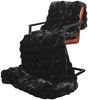 vidaXL Rutschfeste Decke aus Kunstkaninchenfell Olite 4 pcs Schwarz 42021839 Bild 3