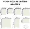 MOON Kissenbezug / Seitenschläferkissenbezug, 2er Pack, 100% Baumwolle, Linon, Natur, 40x40 Bild 2