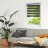 Doppelrollo Klemmfix Rollo, Rollos für Fenster ohne Bohren, Blumtal, Klemmfix, für Fenster & Türen, in verschiedenen Farben und Größen Bild 4