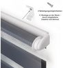 Doppelrollo Klemmfix Rollo, Rollos für Fenster ohne Bohren, Blumtal, Klemmfix, für Fenster & Türen, in verschiedenen Farben und Größen Bild 3