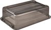 keeeper cornelia 2x Aufbewahrungsbox mit Deckel und Schiebeverschluss, 59,5 x 39,5 x 17 cm, 28 l, Crystal Grey Bild 4