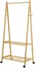 Garderobenständer Öckerö 152x69,5x43 cm Bambus [en. casa] Bild 2