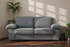 Sofa 201*91*89 cm, Grey – Kurzplüschbezug, integrierter Stauraum & Taschenfederkern Bild 2
