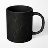 MuchoWow Tasse Schwarz - Stein - Beton, 1-tlg, Keramik, Farbwechsel, Kaffee Tassen, Teetasse, Zaubertasse, Geschenk Bild 2