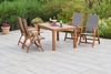 Acapulco Gartenmöbel Set 5tlg, 4 Klappsessel, Ausziehtisch 150 (200) x 90 cm Bild 5