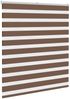 vidaXL Doppelrollo Braun 135x150 cm Stoffbreite 130,9 cm Polyester 4014346 Bild 3