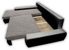 Beautysofa Polsterecke mit Schlaffunktion Teo L, L-Form Ecke Sofa Relaxcouch, Polsterecke mit Schlaffunktion Bettkasten, stilvoll Wohnzimmersofa aus Webstoff und Kunstleder Bild 4
