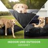 Green Bean® Hundebett für mittlere & große Hunde 120x160cm Hundekissen - Schwarz Bild 3