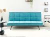 Schlafsofa HASLE Seeblau Stoff Bild 3