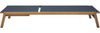 AXI Logan Gartenliege in Holz Look / Anthrazit Sonnenliege aus Aluminium mit verstellbarer Rücklehne - 5 Positionen | Gray | Metall | 193 cm Bild 3