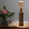 LED Tischleuchte, Bambus, Touchdimmer, H 33 cm Bild 2