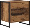 vidaXL Nachttisch Altholz 50 x 39,5 x 50 cm Holzwerkstoff 886686 Bild 2