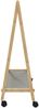 vidaXL Kleiderständer mit Ablagen und Rollen 106x34x106,5 cm Bambus 4008905 Bild 5