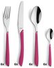 Kuppels PRISMA Besteckset 24-teilig himbeerrot mattiert Bild 3