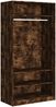 vidaXL Kleiderschrank Räuchereiche 100x50x200 cm Holzwerkstoff 826614 Bild 2