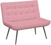 vidaXL Sitzbank Rosa 110x74x84 cm Samt 4012340 Bild 2