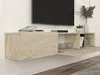 Vente-unique - VIKILA TV unit Holz, Platte Beige - B 29,5 cm x H 29,5 cm x L 180 cm Bild 5