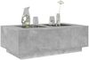 vidaXL Couchtisch mit Infinity-LED Betongrau 116x69x40 cm 3284059 Bild 5