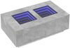 vidaXL Couchtisch mit Infinity-LED Betongrau 116x69x40 cm 3284059 Bild 3