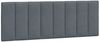 vidaXL Kopfteil-Kissen Dunkelgrau 140 cm Samt 374670 Bild 2
