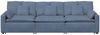 vidaXL Modulares Sofa mit Kissen Blau 3321110 Bild 5