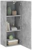 vidaXL TV-Wandschrank Betongrau 40,5x30x102 cm Holzwerkstoff 836934 Bild 5