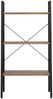 vidaXL Standregal mit 3 Böden Dunkelbraun und Schwarz 56x35x108 cm 336362 Bild 3