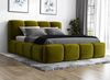 Polsterbett DONA 160x200 ohne Matratze mit Bettkasten und Lattenrost. Farbe: Olive 9 Bild 2
