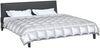 vidaXL Winterbettdecke Silber 240 x 260 cm Satin und Mikrofaser 42025871 Bild 3