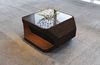 Couchtisch Asti – Modern & Vielseitig in Stoff - Strukturstoff - Braun-Schwarz Bild 4
