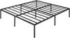 Metallbett Vårdö 180x200 cm Schwarz [en. casa] Bild 4