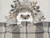 Irisette Dekokissen Kuschelkissen Sofakissen Igel Karo Blätter 45x45 cm 8951-80 Bild 2