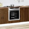 vidaXL Herdumbauschrank Porto Braun Eichen-Optik Holzwerkstoff 854004 Bild 3