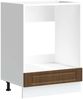 vidaXL Herdumbauschrank Porto Braun Eichen-Optik Holzwerkstoff 854004 Bild 2