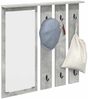 vidaXL Wandmontierter Kleiderständer Betongrau 84 x 10 x 80 cm 874494 Bild 3