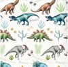 TRAUMSCHLAF Bettwäsche Dinosaurier, Renforce, 2 teilig, aus glatter 100% Baumwolle Bild 3