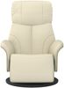vidaXL Relaxsessel mit Fußteil Creme Kunstleder 356625 Bild 2
