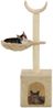 vidaXL Katzen-Kratzbaum mit Sisal-Kratzsäulen 105 cm Beige 170625 Bild 2