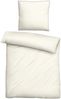 biberna Pique Bettwäsche 0290500 UNI, natur, 1x 135x200 cm + 1x 80x80 cm Bild 1