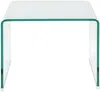 Vente-unique - SUZANA Bedside table Glas Transparent - B 40 cm x H 40 cm x L 50 cm Bild 3