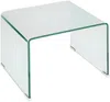 Vente-unique - SUZANA Bedside table Glas Transparent - B 40 cm x H 40 cm x L 50 cm Bild 2