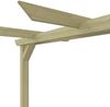 vidaXL Garten-Pergola Kiefernholz Imprägniert 360x200x60 cm 44924 Bild 5